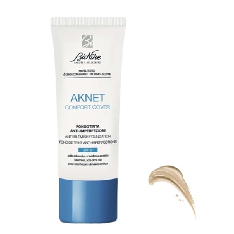 BioNike Aknet Comfort Primer Cover No. 101 Ivory 30ml