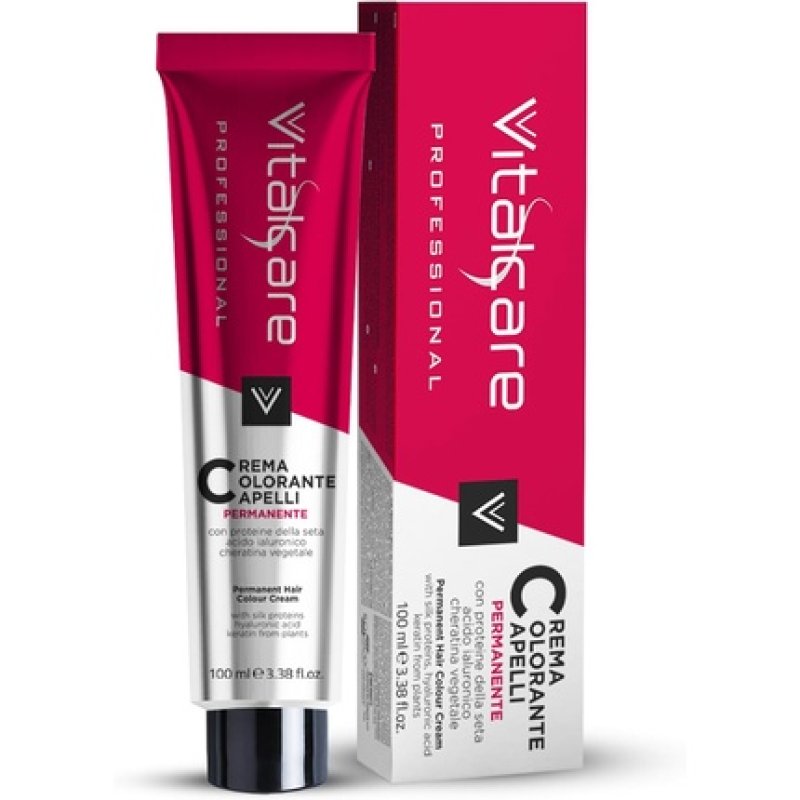 Vitalcare Professional Permanent Hair Dye with Silk Proteins Shade 6/3 Dark Golden Blonde 100ml