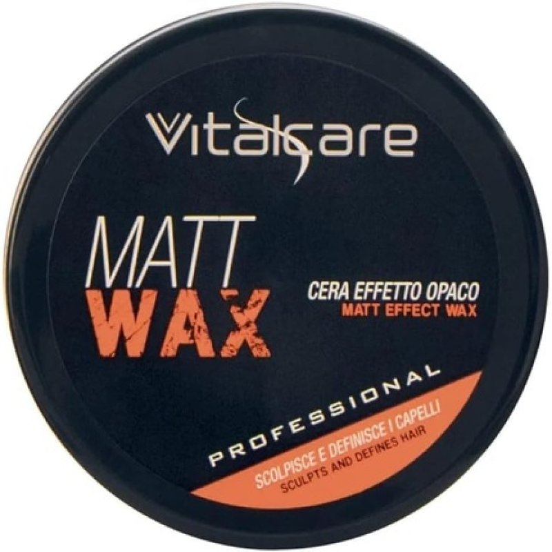 Vitalcare Matt Wax with Matt Effect Professional Men's Hair Wax 100ml