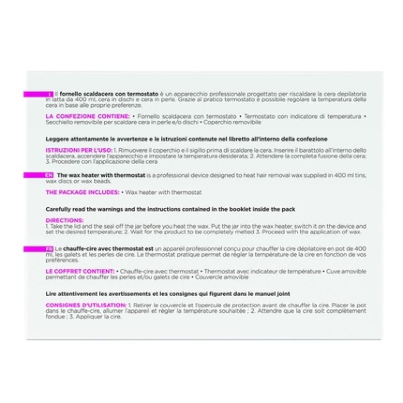 Naturaverde PRO Wax Warmer with Thermostat for Hot and Warm Wax