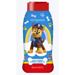 Naturaverde Paw Patrol Shampoo & Shower Gel for Kids with Organic Oat Extract 250ml