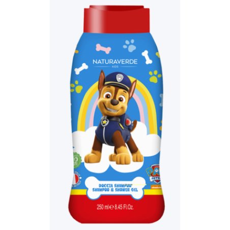 Naturaverde Paw Patrol Shampoo & Shower Gel for Kids with Organic Oat Extract 250ml
