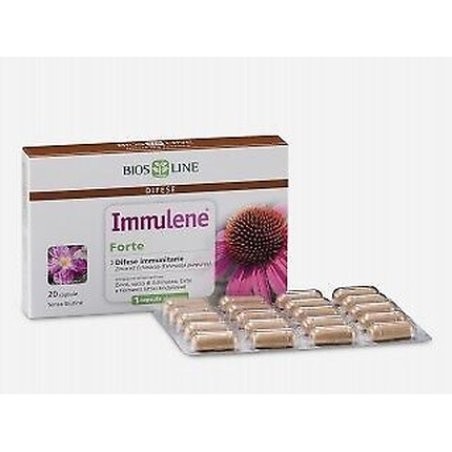 Bios Line Immulene Forte Dietary Supplement 20 Capsules