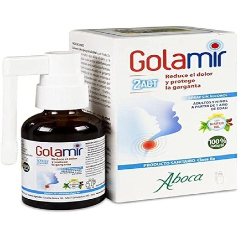 Aboca Golamir 2Act Spray S/Al 30ml