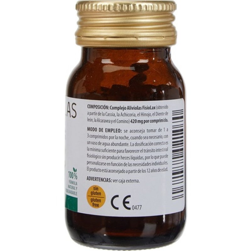 Aboca Aliviolas Fisiolax Intestinal Transit Food Supplement 90 Tablets 40g