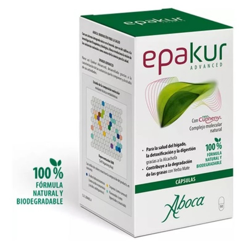 Aboca Epakur Advanced Digestive Health Supplement 50 Capsules