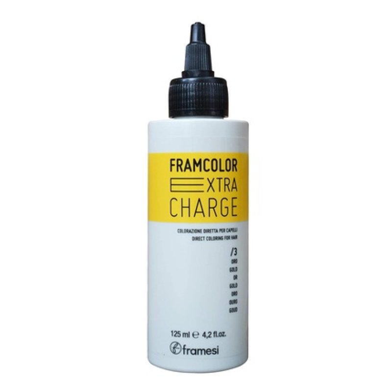 Framesi Framcolor Extra Charge Gold Color Refreshing Hair Treatment 4.2 fl oz