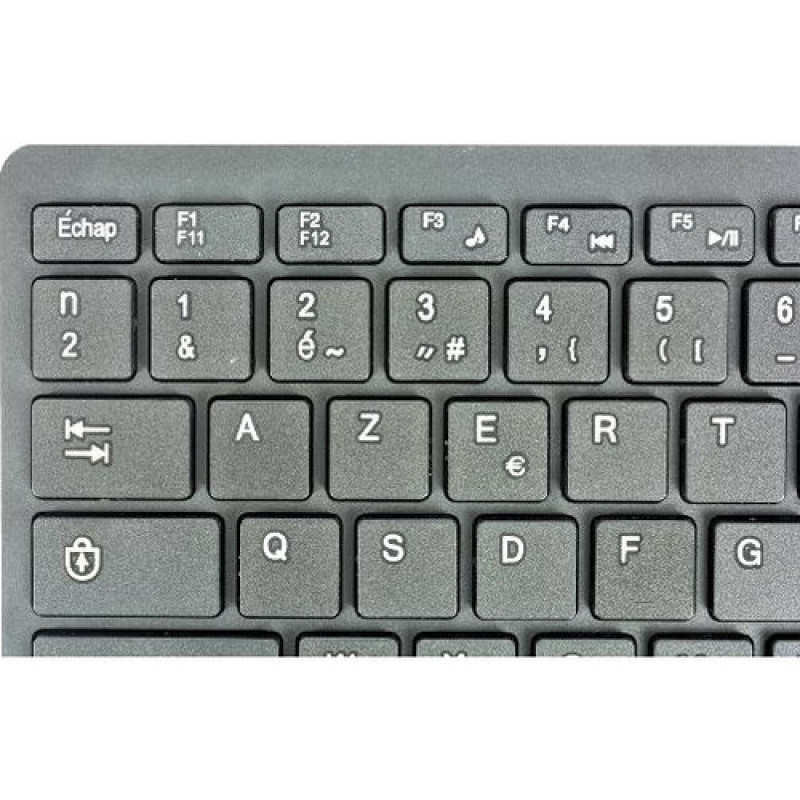 Mini-Clavier filaire MCL-Samar ACK-600U/N (Noir)
