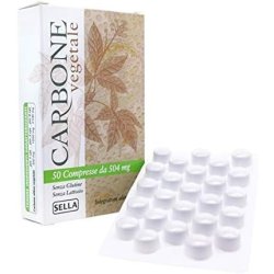 Sella Charcoal Dietary Supplement 50 Tablets