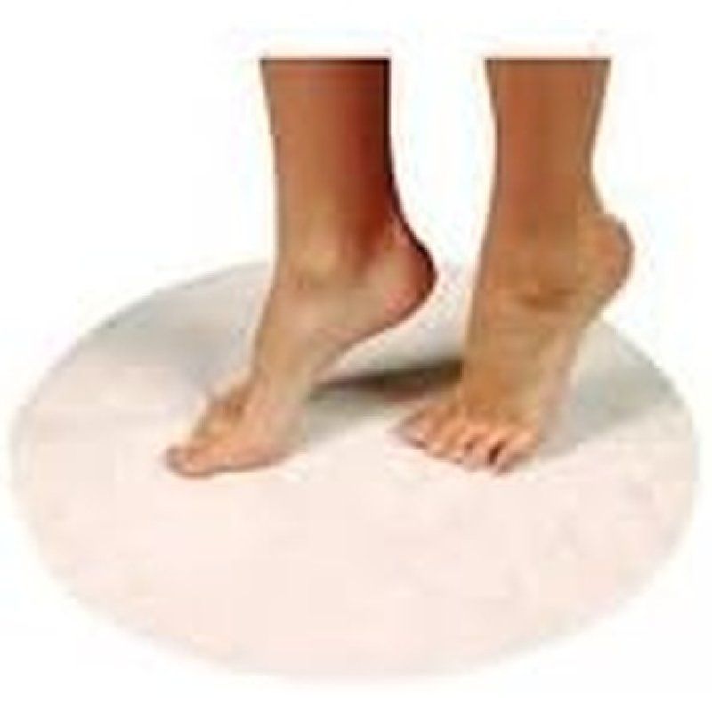 TNT Mat 40cm Circular Solarium White - Pack of 50