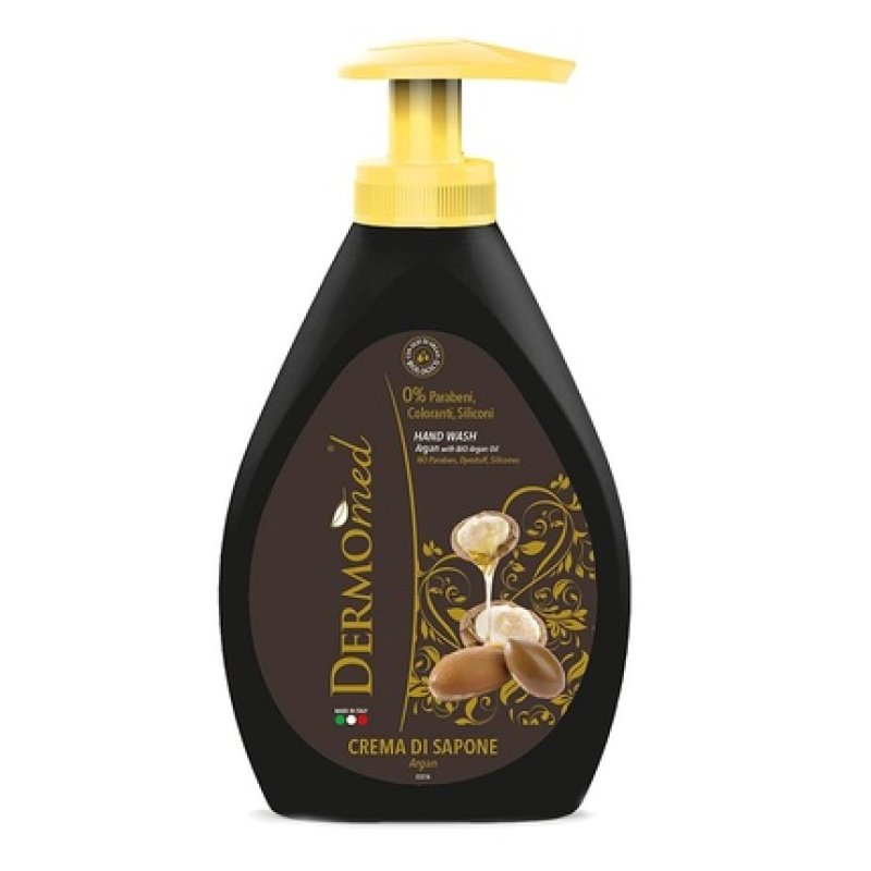 DERMOMED Liquid Soap 300ml with Argan Oil for Personal Hygiene and Cleaning