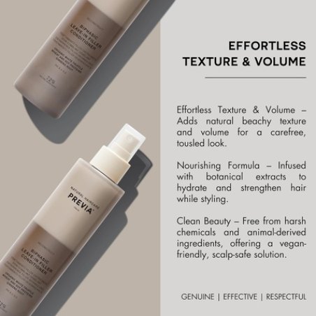 Previa Biphasic Spatula Conditioner with Organic White Truffle Extract 200ml