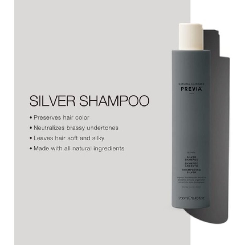 Previa Silver Blonde Blackberry Silver Shampoo 300ml