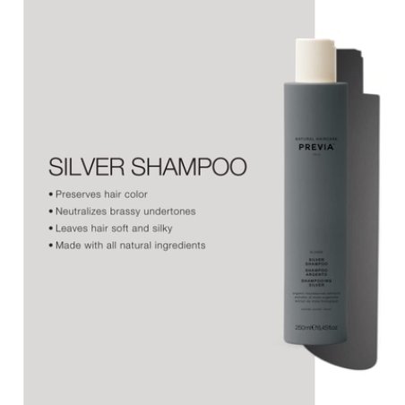 Previa Silver Blonde Blackberry Silver Shampoo 300ml