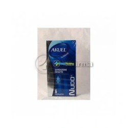 Sanofi Akuel Nudo 6 Condoms New