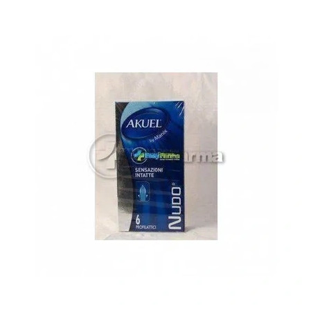 Sanofi Akuel Nudo 6 Condoms New