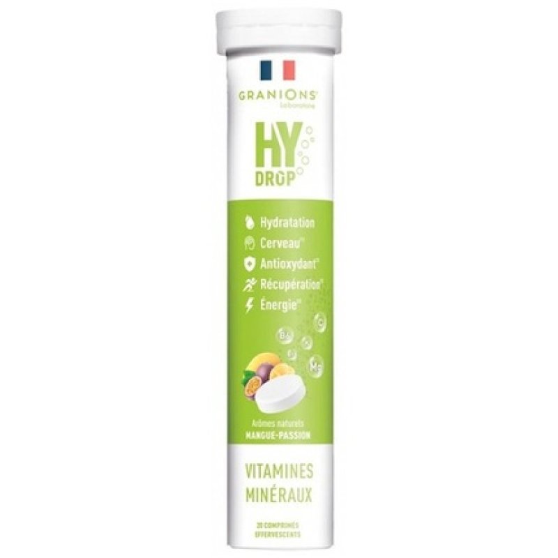 Granions Hy Drop Vitamins and Minerals Effervescent Tablets - 20 Count