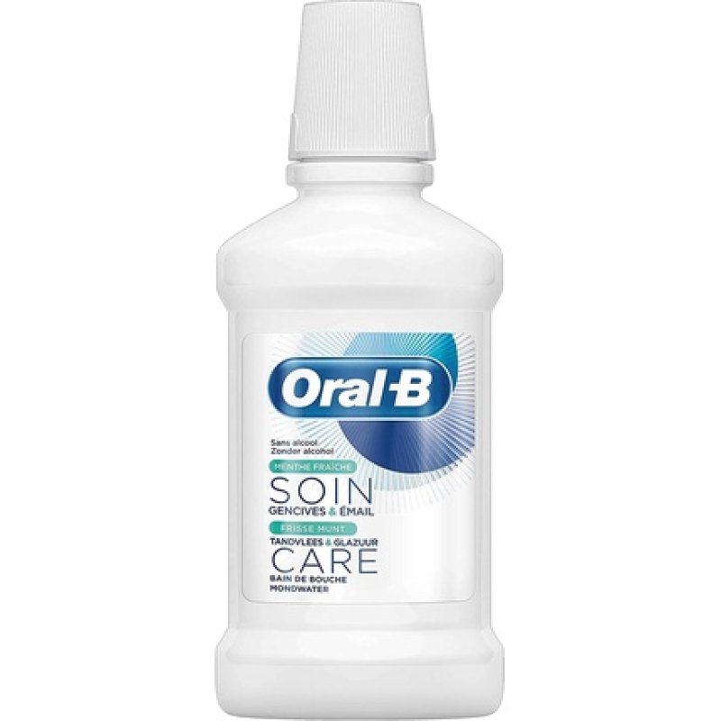 Oral-B Gum & Enamel Care Mouthwash Alcohol-Free Mint