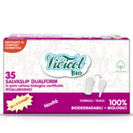 Sanicot Pantyliners Dualform, normal tanga, 35 pcs