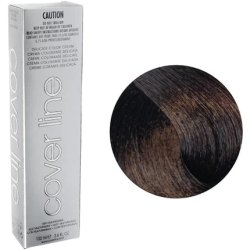 Cover Line Delicate Hair Color Permanent Cream 100ml 05.7/5T Light Tobacco Brown