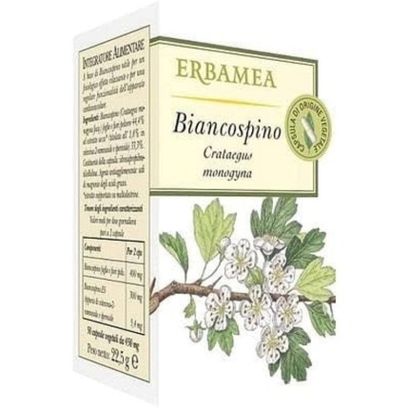Erbamea Biancospino 50 Capsules