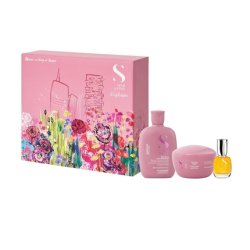 Alfaparf Milano Semi Di Lino Moisture Nutritive Gift Set for Dry Hair - Sulfate Free