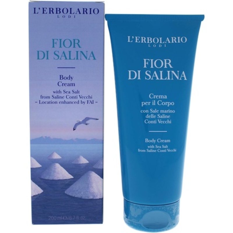 L'Erbolario Fior Di Salina Body Cream 6.7 oz