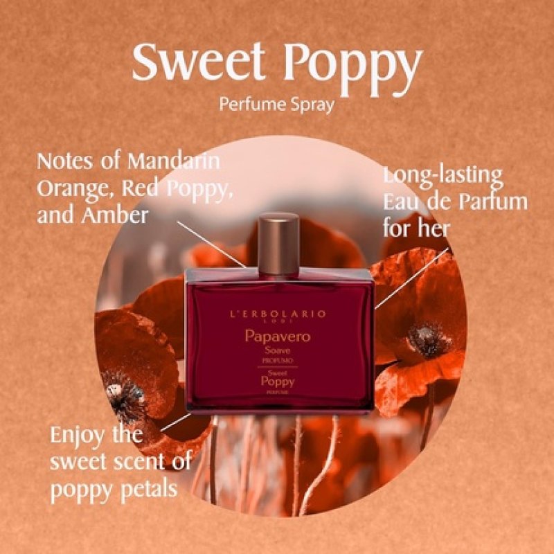L&#039;Erbolario Sweet Poppy Eau de Parfum