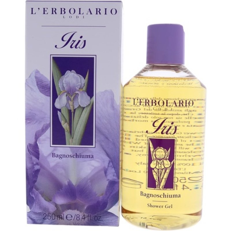 L'Erbolario Iris Bath Foam 250 Milliliters