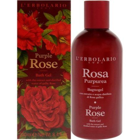 L'Erbolario Rosa Purpurea Bath/Shower Gel 250ml