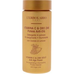 Lerbolario Vitamin C and 24k Gold Anti-Age Power Cleanser for Women 1.23oz