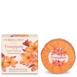 LErbolario Perfumed Soap Frangipani for Unisex 3.5 oz