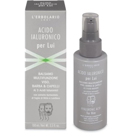Lerbolario Hyaluronic Acid Multipurpose Conditioner for Face, Beard, and Hair