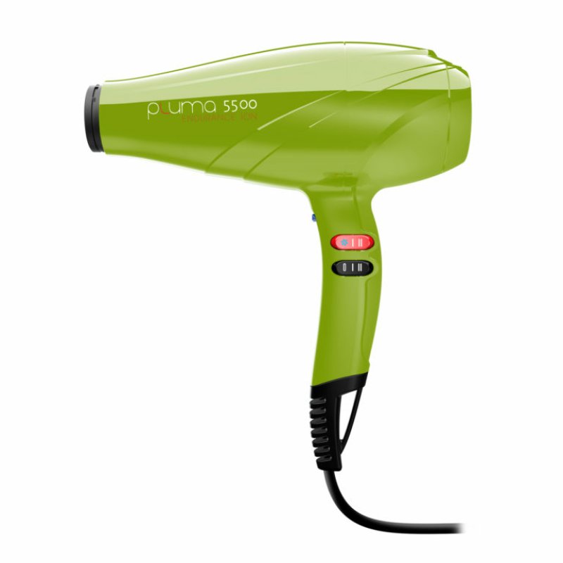 Gama Italy Professional A11 PL5500 Ion VR Hairdryer - Green