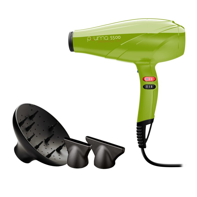 GA.MA Pluma 5500 hair dryer 2400 W Green