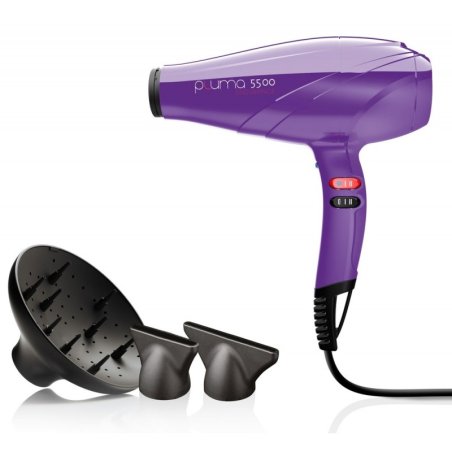 Gama Italy Professional Ion Plus Hair Dryer 2400W Made in Italy Violet
