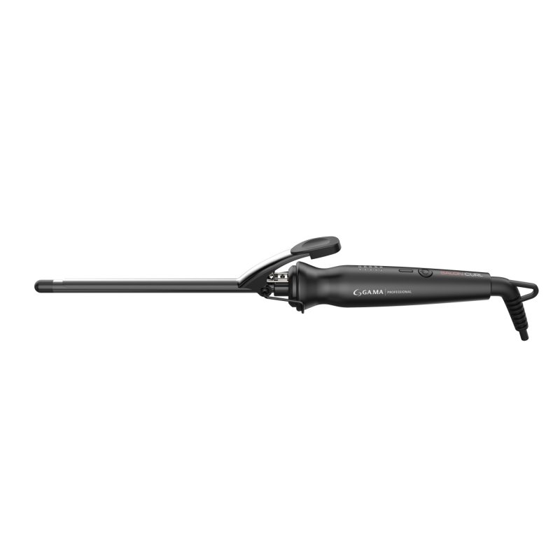 Ga Ma Hair Curler Pc5001 Salon Curl 9mm Black And Silver