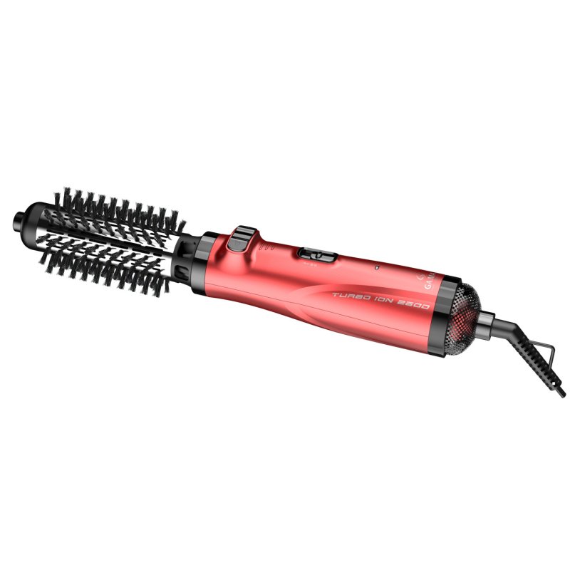 GA.MA GH0105 brosse soufflante et fer à lisser Brosse soufflante à air chaud À chaleur Noir, Rouge 1100 W 3 m