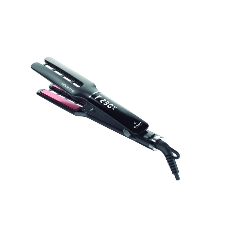 GA.MA S-Quattro Tormalina Straightening iron Warm Black 70 W 2 m