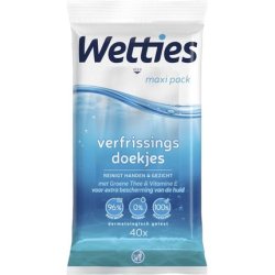 Wetties Maxi Pack Refreshing Wipes
