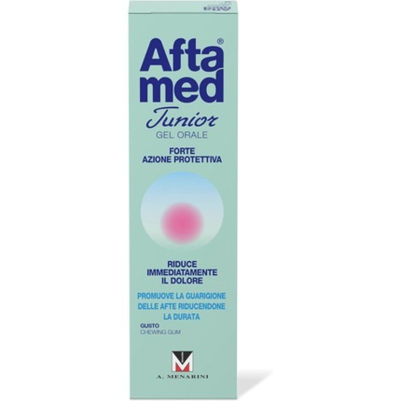 Aftamed Junior Gel for Oral Treatment of Aphthae with Hyaluronic Acid 15ml