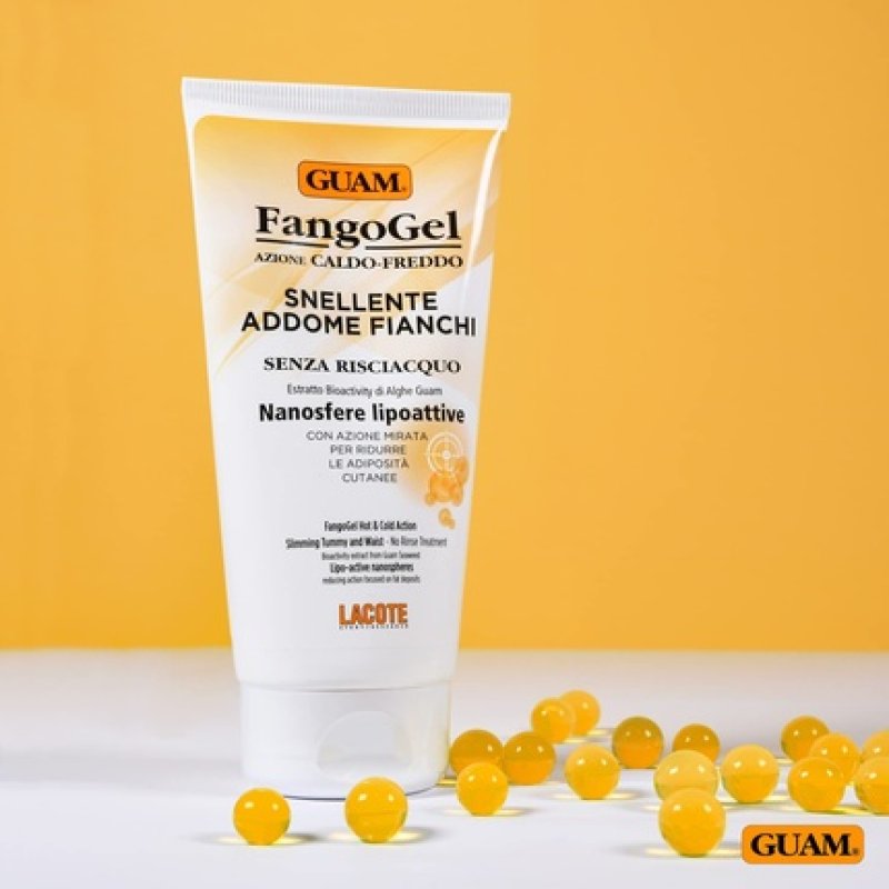 GUAM FangoGel Slimming Hot Cold Belly Hips 150ml with Lipactive Nanospheres