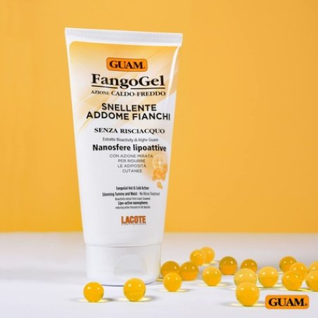 GUAM FangoGel Slimming Hot Cold Belly Hips 150ml with Lipactive Nanospheres