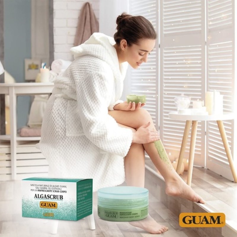 Guam Algascrub Aromatherapy Exfoliating Massage promotes cell renewal with essential oils Made in Italy 85g
