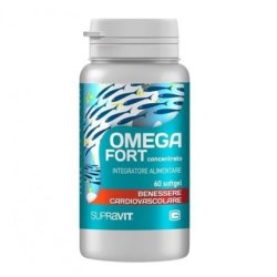CABASSI & GIURIATI Supravit OmegaFort Concentrate Heart Health Supplement 60 Capsules