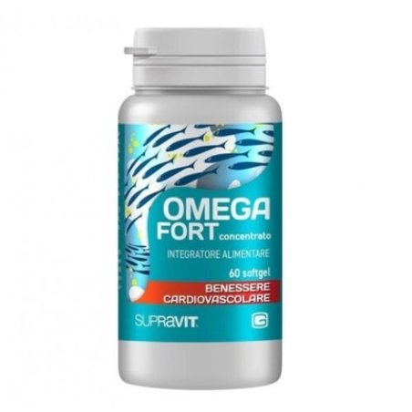 CABASSI & GIURIATI Supravit OmegaFort Concentrate Heart Health Supplement 60 Capsules