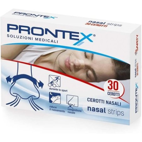 Prontex Nasal Strips Nasal Dilators 30 Pieces