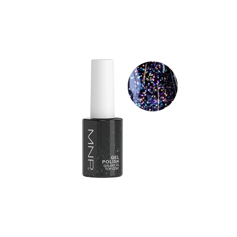 Mnp Galaxy Fx Top Coat 803 Onyx - 14 Milliliters