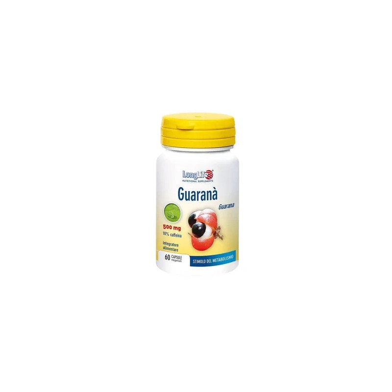 Phoenix Long Life Longlife Guarana 60 Vegetable Capsules