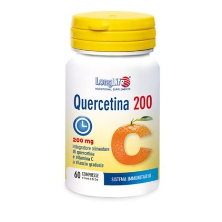 Quercetin 200 Longlife 60 Coated Tablets
